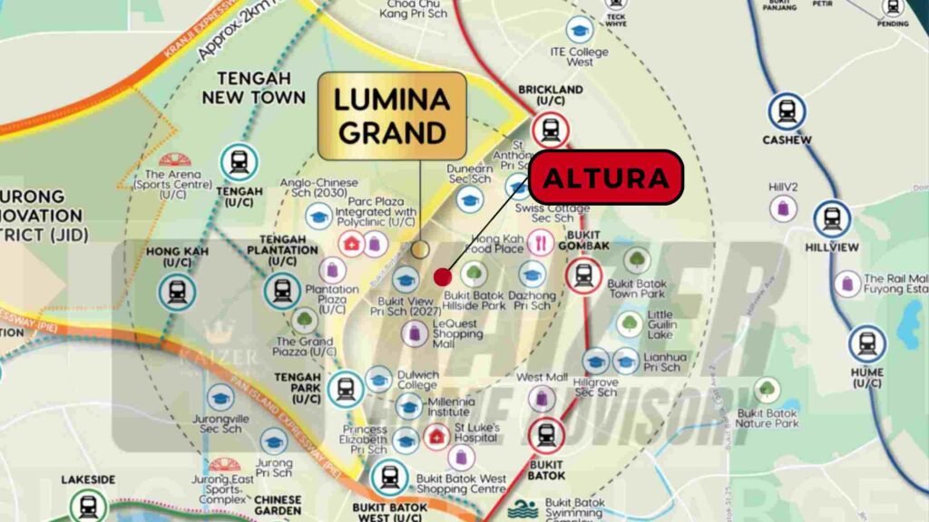ACS Primary School located near Altura and Lumina Grand EC