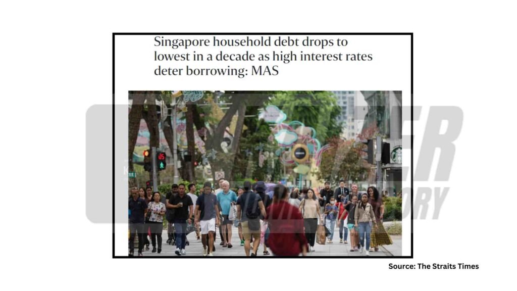 Singaporeans are prudent in the faces on high interests rates.